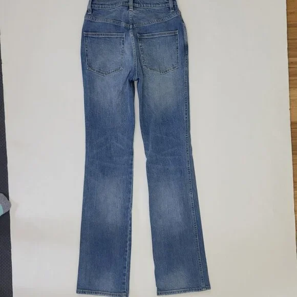 La Vie Rebecca Taylor Modern Stretch Savoie High Rise Slim Bootcut Jean - Picture 6 of 12